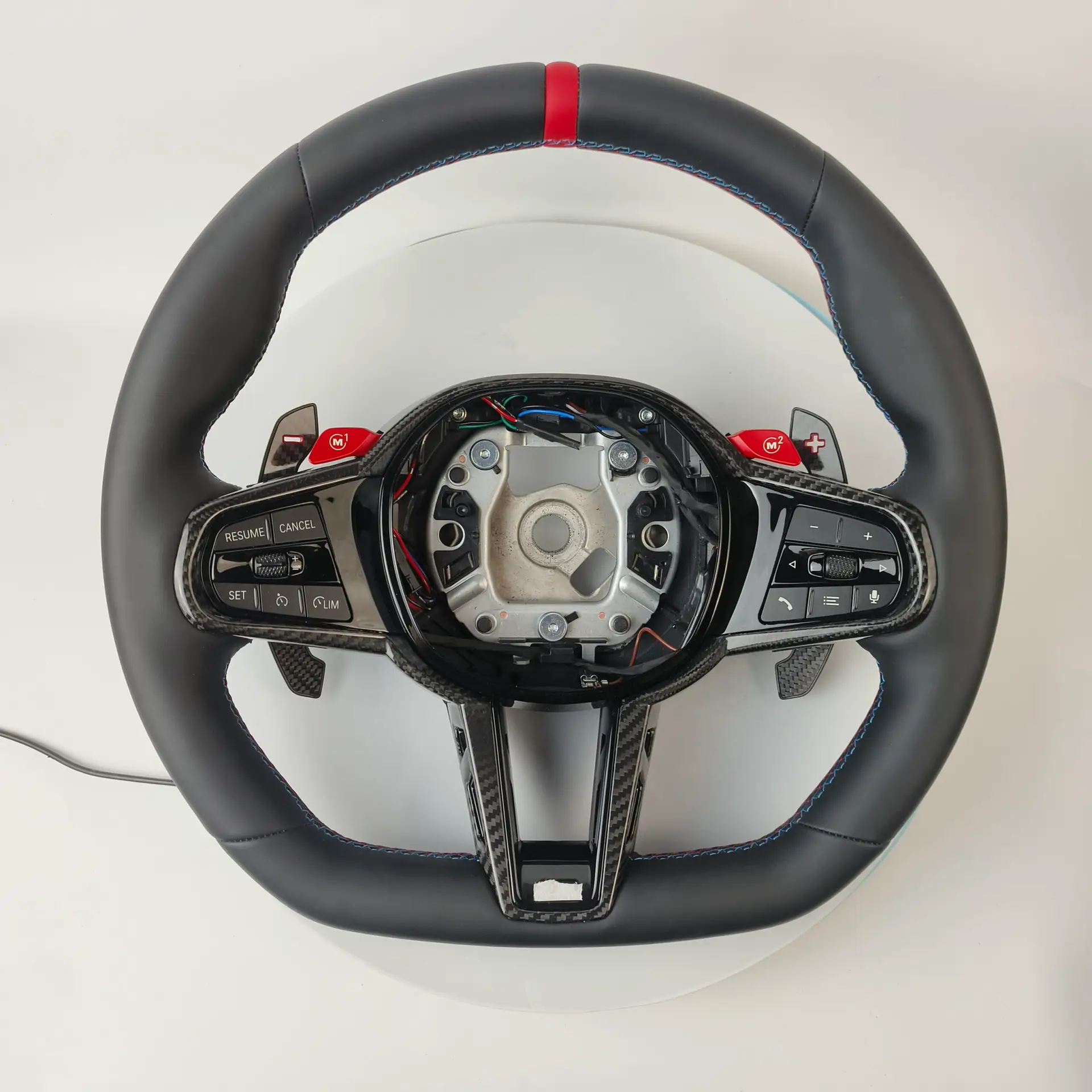 Custom Carbon Fiber Steering Wheel For Bmw Series F,X, y M - Image 2