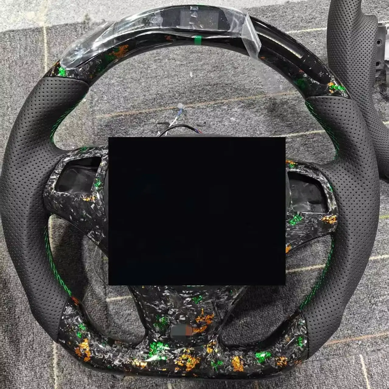 Custom Carbon Fiber Steering Wheel G90 - Image 2