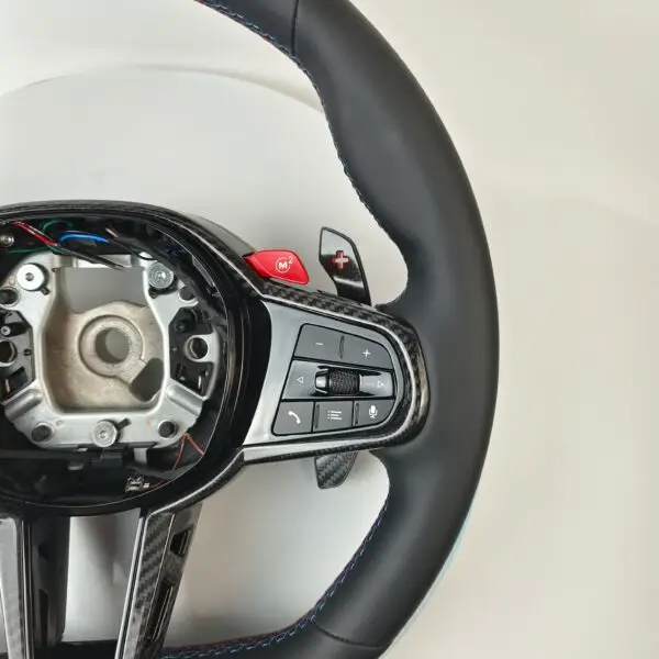 Custom Carbon Fiber Steering Wheel For Bmw Series F,X, y M - Image 3