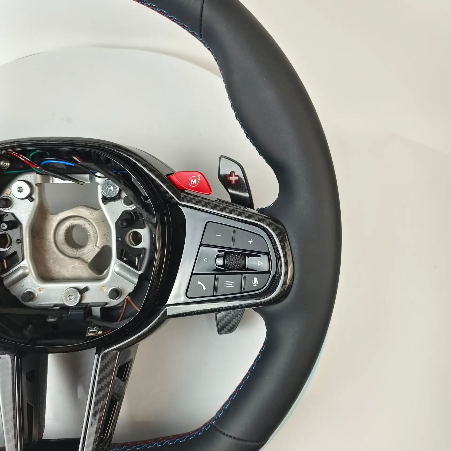 Custom Carbon Fiber Steering Wheel For Bmw Series F,X, y M - Image 3