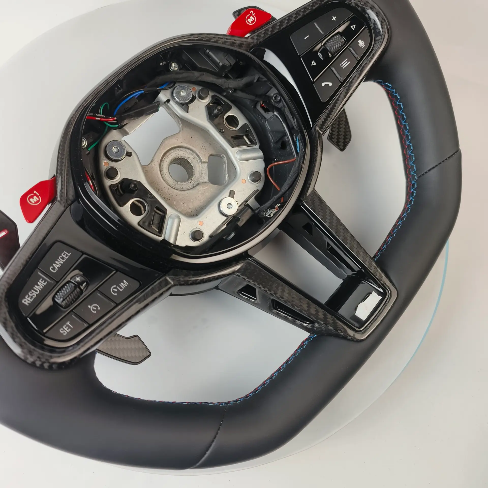 Custom Carbon Fiber Steering Wheel For Bmw Series F,X, y M - Image 6